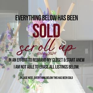 COPY - Everything Sold Below This Listing